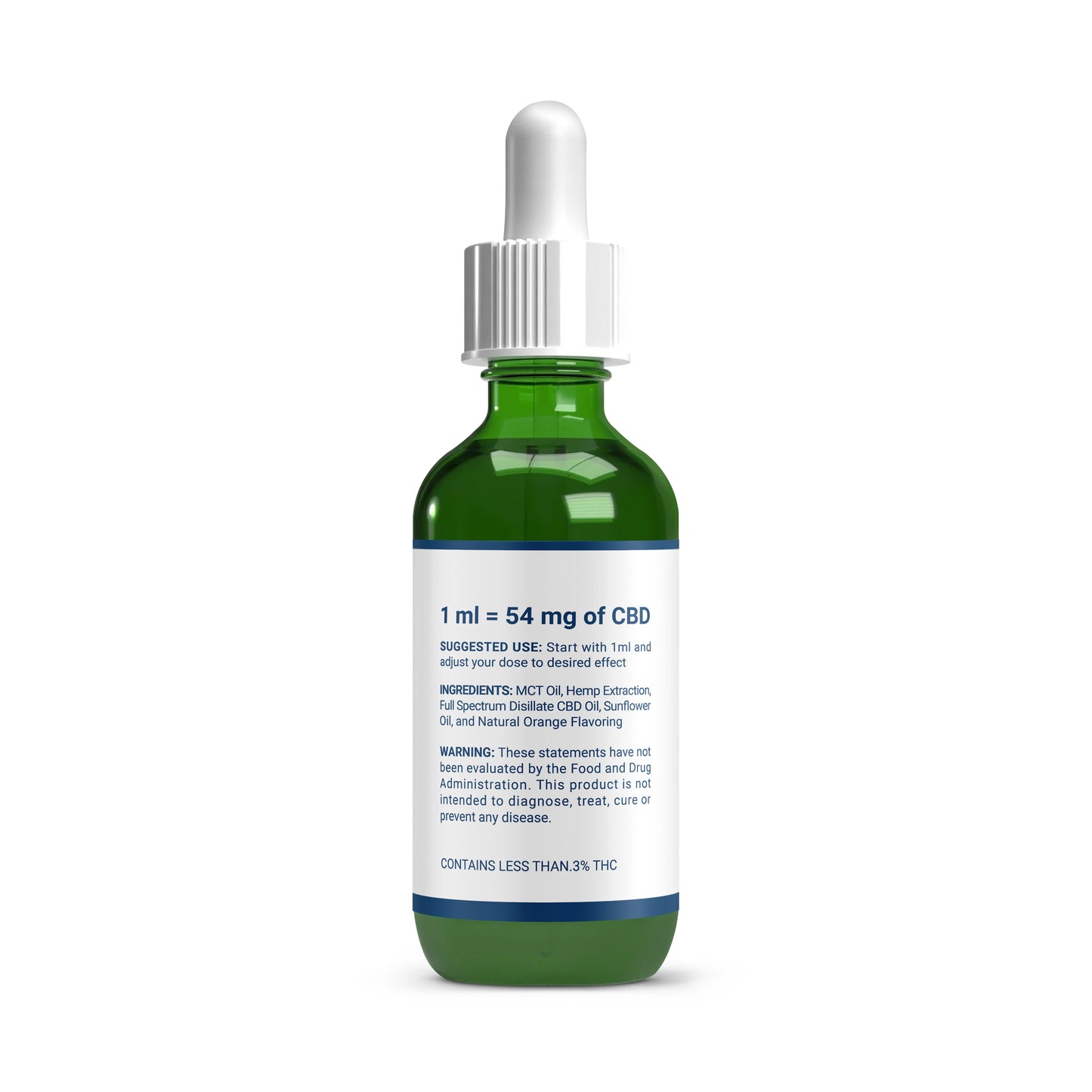 Full-Spectrum CBD Tincture - 3100mg - 2oz