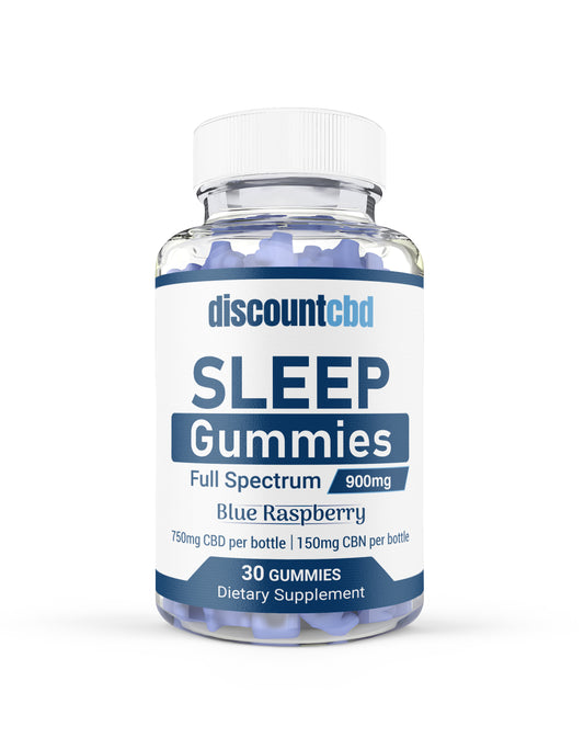 Sleep Gummies with CBD + CBN - Raspberry 25mg